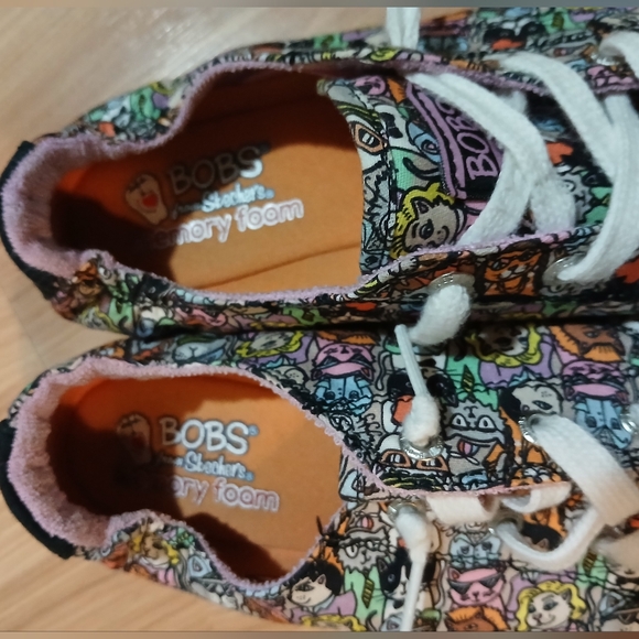 Bobs Sketchers Cat shoes size 10 - Picture 6 of 8